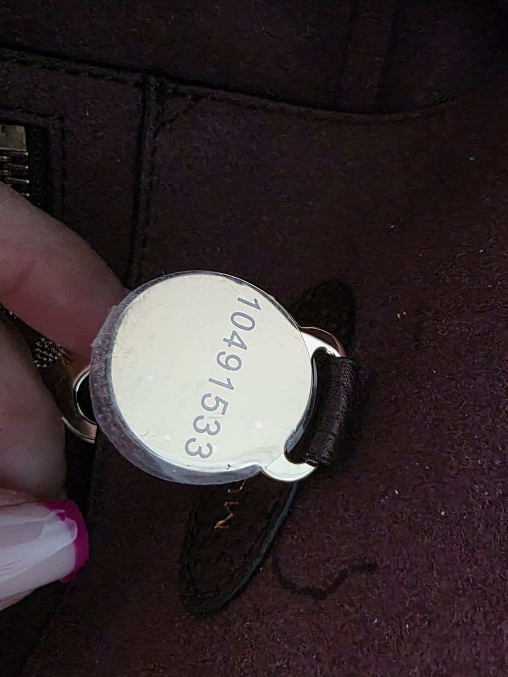 MULBERRY Bayswater Leather Tote Bag in Deep Burgundy/oxblood - Picture 8 of 11